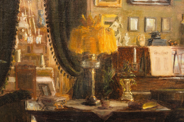 Christian Valdemar Clausen (1862-1911) - Interieur