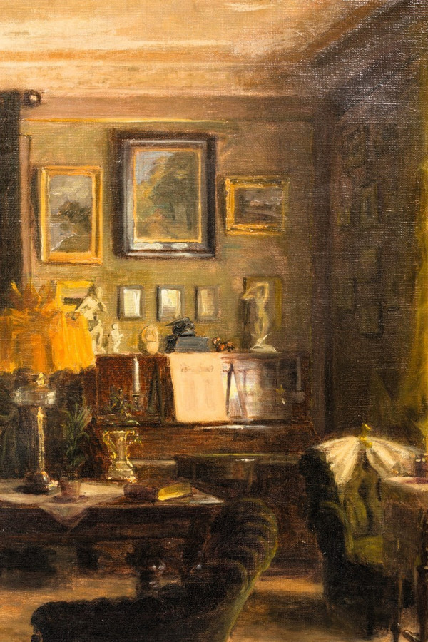 Christian Valdemar Clausen (1862-1911) - Interieur