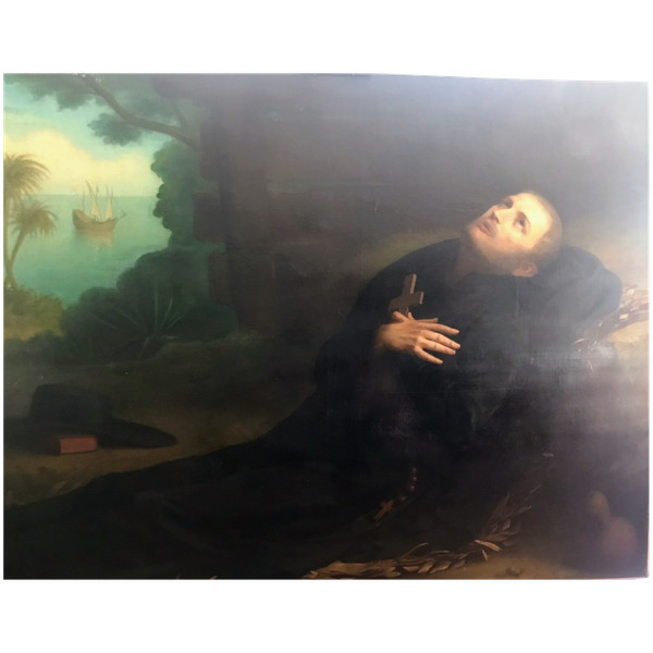 The death of Saint Francis Xavier