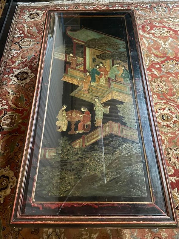 Louis XV Asian Indochinese coffee table