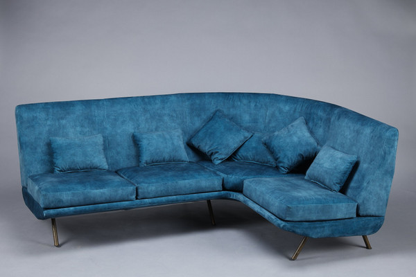 Corner sofa by Marco Zanuso (1916-2001), published by Arflex