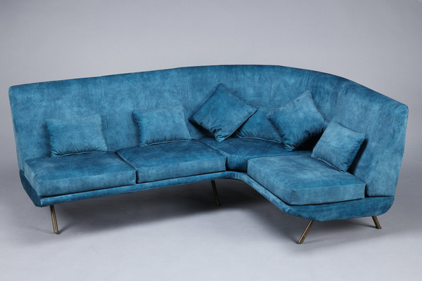 Corner sofa by Marco Zanuso (1916-2001), published by Arflex