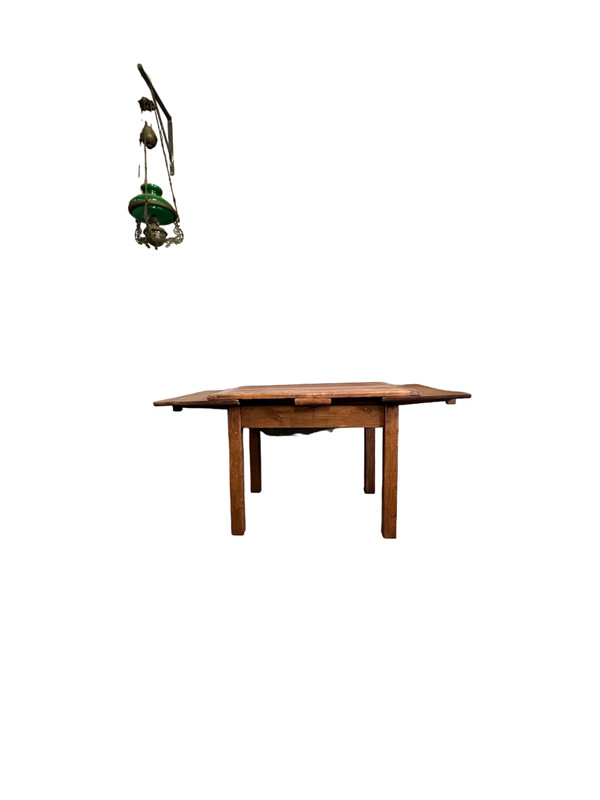 Table extensible en sapin 1800