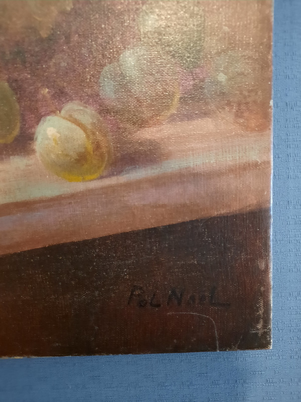 Still life signed Pol Noël.