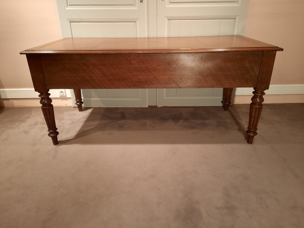 Louis-Philippe period oak desk.