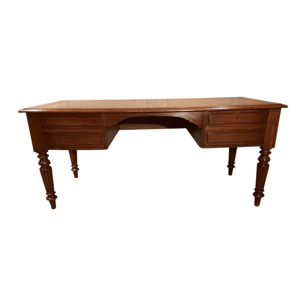 Louis-Philippe period oak desk.