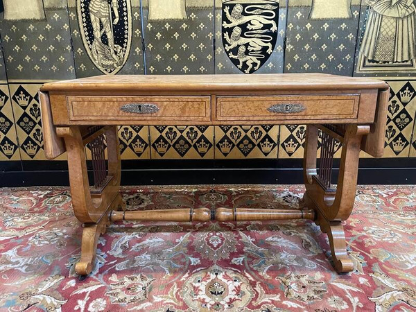 Charles X style Lyre desk