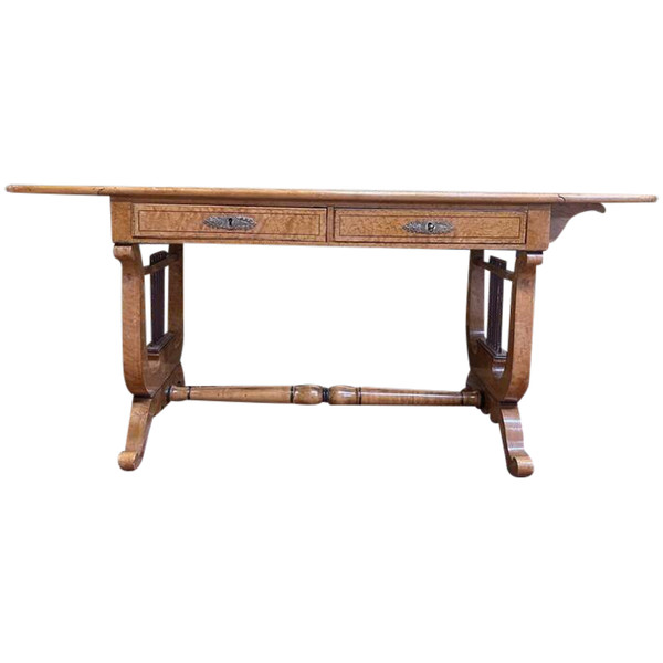 Charles X style Lyre desk