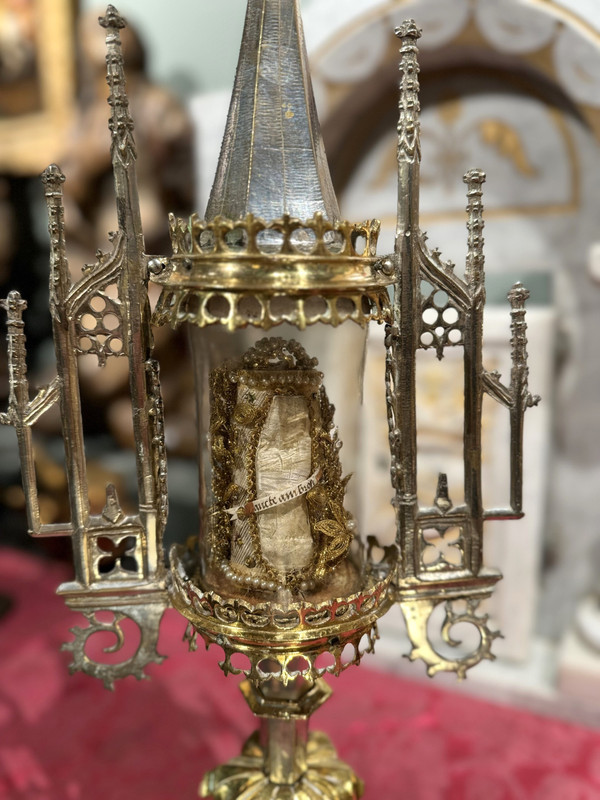 Gothic Reliquary Monstrance - Circa 1500