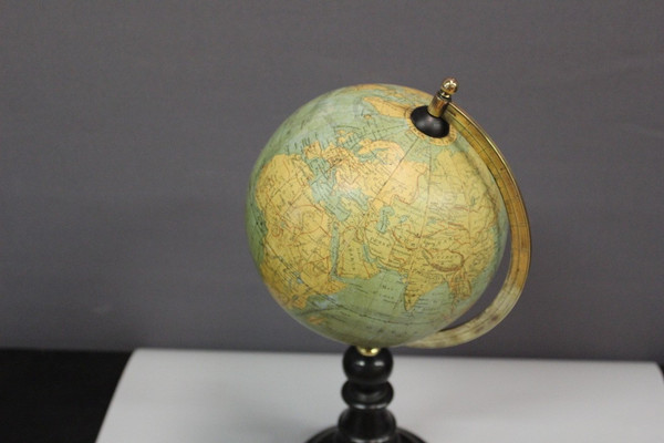 Terrestrial Globe by Vivien De Saint Martin Circa 1880