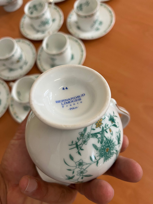 Kaffeeservice Bernardaud Peking