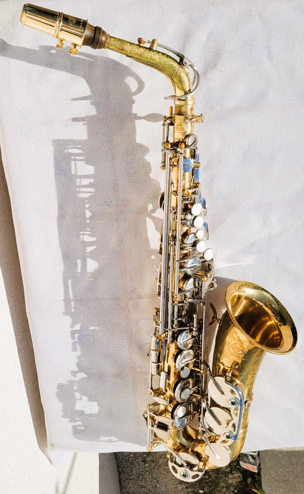 Saxophone alto Sakura avec sa boite