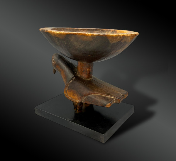 COUPE de DIVINATION agere Ifa - Culture Yoruba, Royaume d’Oyo, Nigéria - XIXème siècle 