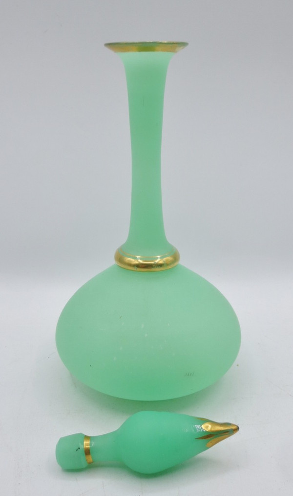 Opaline bottle, 19th century.  