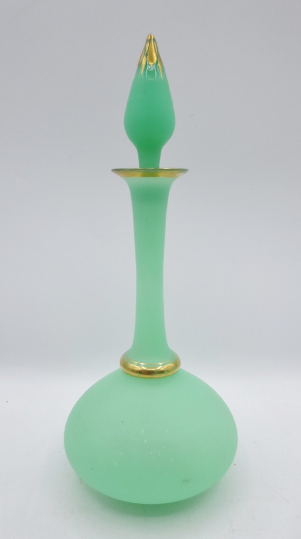 Opaline bottle, 19th century.  