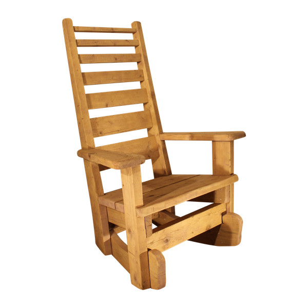 Rocking chair en sapin