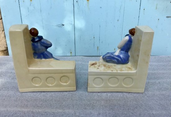 Pair of Art-deco bookends