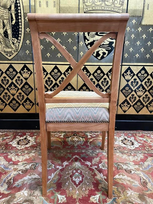 Set of 9 Louis XVI-Directoire style chairs