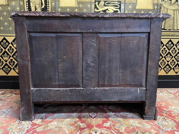 Credenza da caccia in quercia Luigi XIV