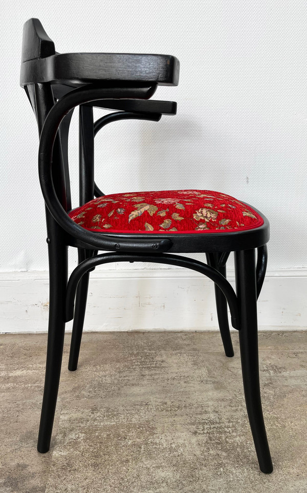 6 poltrone da bistrot vintage in stile THONET Completamente restaurate