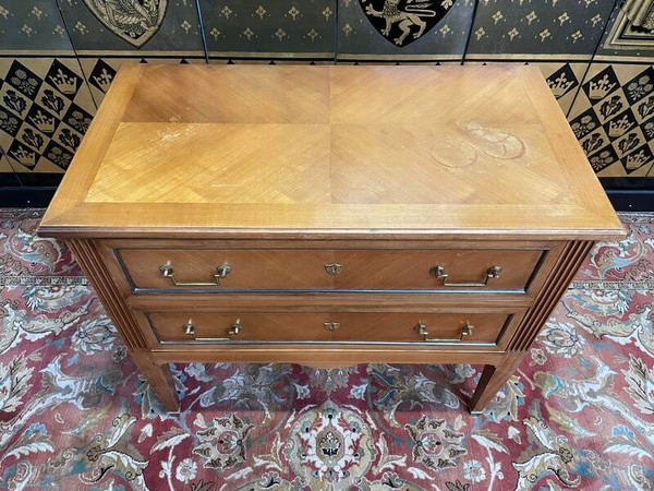 Louis XVI-Directoire style chest of drawers