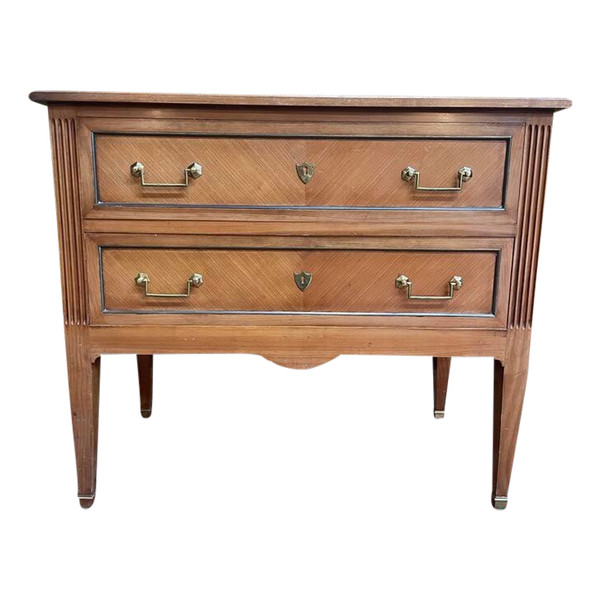 Louis XVI-Directoire style chest of drawers