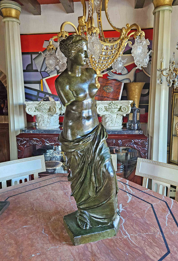 Venus De Milo with Bronze Patina Height 87 Cm