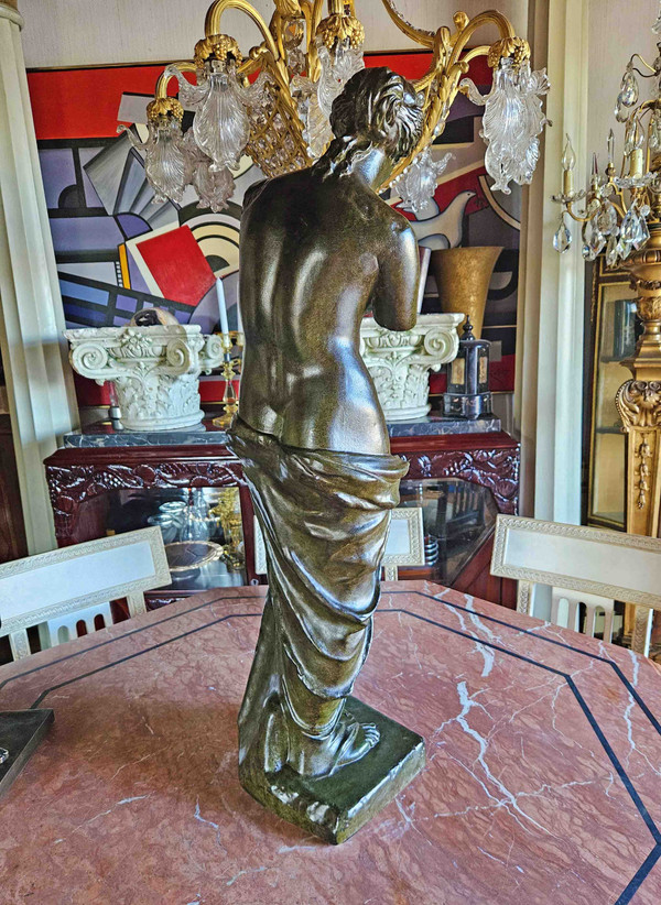 Venus De Milo with Bronze Patina Height 87 Cm