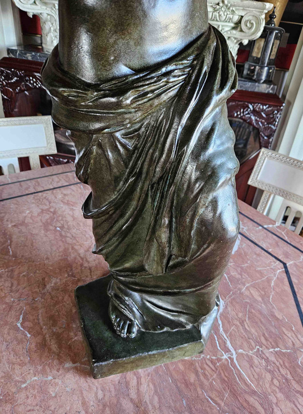 Venus De Milo with Bronze Patina Height 87 Cm