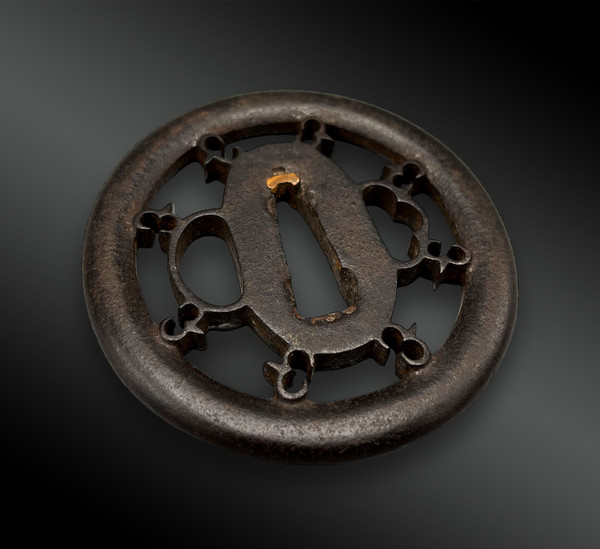 TSUBA Maru Gata - Japon - Période Edo (1603-1868)