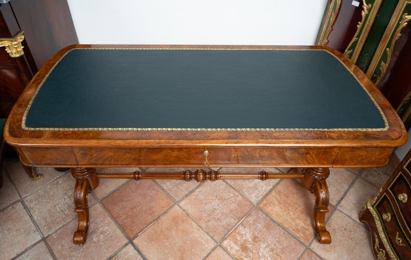 Antique Walnut Desk England 19th Century.