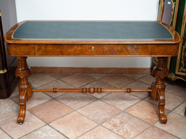 Antique Walnut Desk England 19th Century.