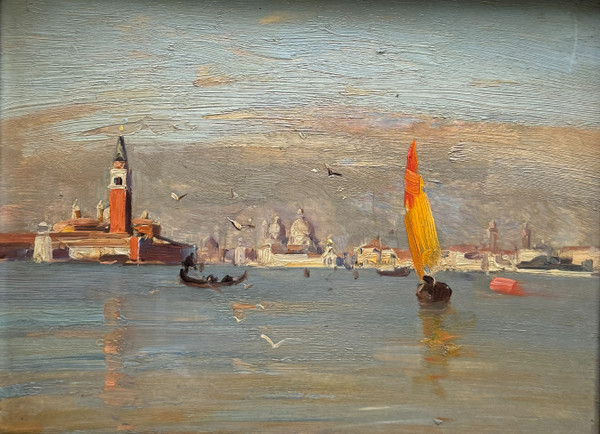 Alfred Smith (1854-1936) - Venezia, Le Matin