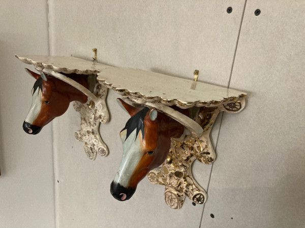 Chevaux porcelaine