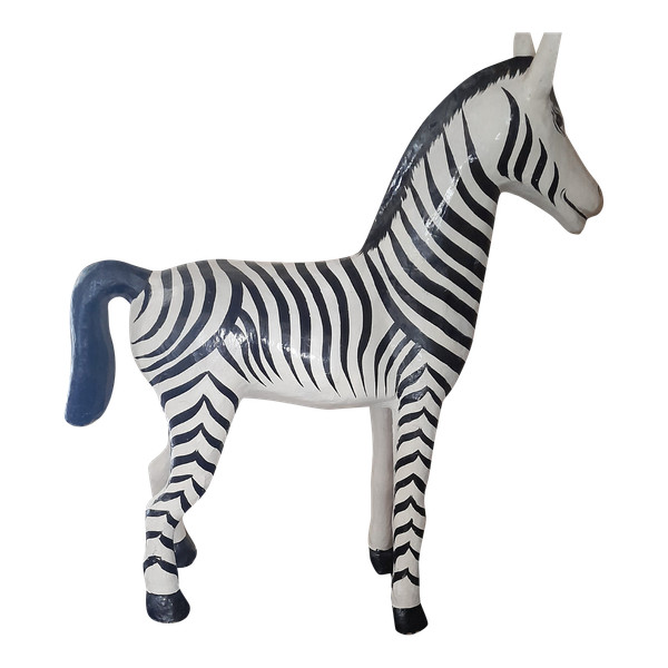 Curca-Pappmaché-Zebra 1960 