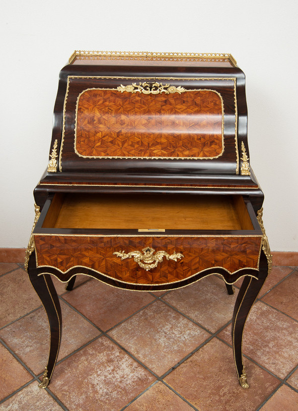 Bureau Ancienne Napoléon III, époque 19ème Siècle.france