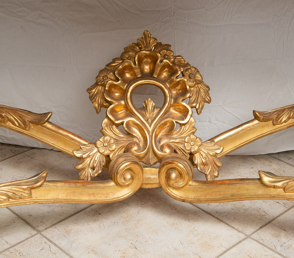 Antique Gilded Console from the 19th Century.