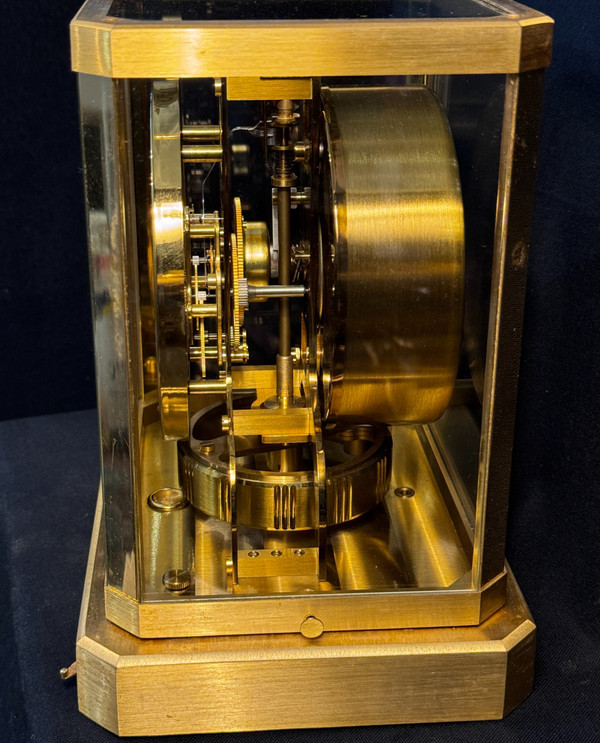 JAEGER-LECOULTRE ATMOS clock in gilded brass