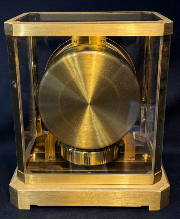 JAEGER-LECOULTRE ATMOS clock in gilded brass