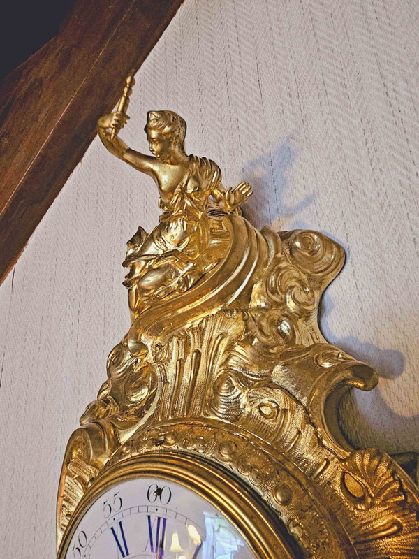 Gilt Bronze Wall Light L XV "Venus and two loves"