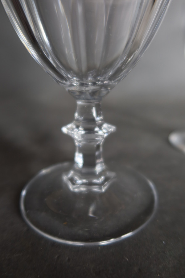 Service de verres en cristal