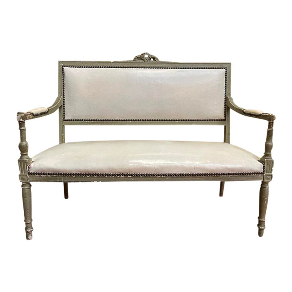 Banquette de style Louis XVI