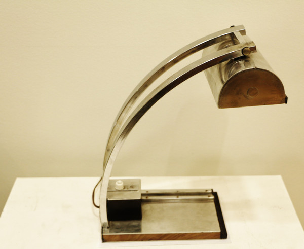 1930s Art Deco Desk Lamp In The Spirit Of Le Chevallier And Koechlin