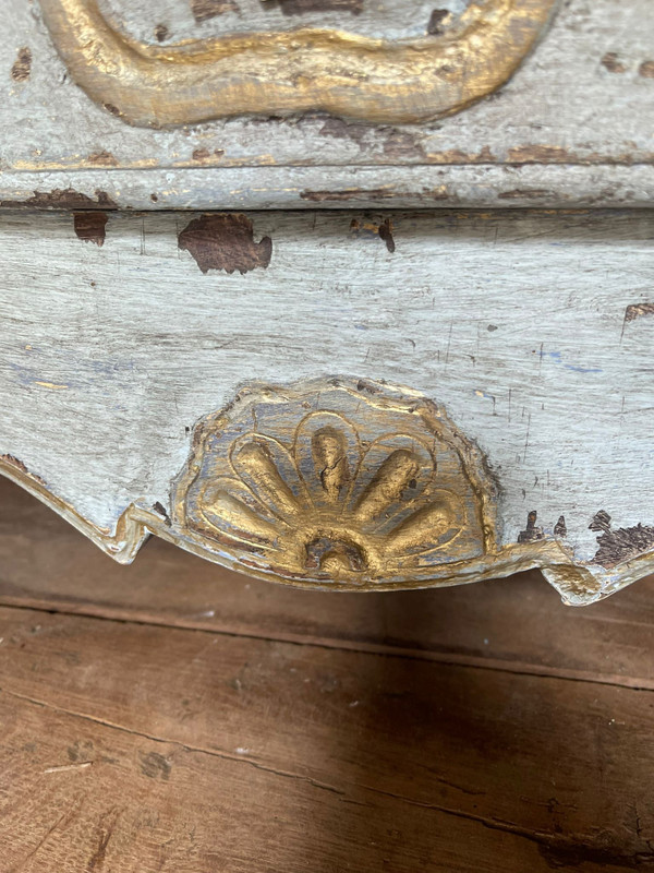 Commode tombeau louis XV datant de la fin du 19 e siècle 