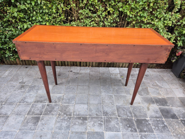 Consolle in legno esotico del 1960 circa