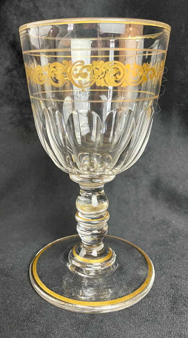 Set of 2 Baccarat Glasses Médicis Model - 1890