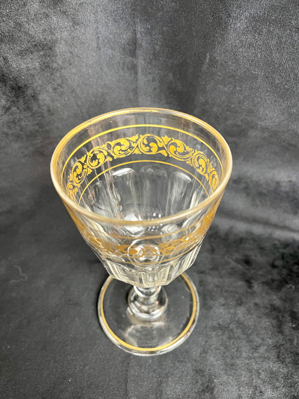 Set of 2 Baccarat Glasses Médicis Model - 1890