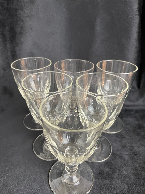 Set of 6 Baccarat Médicis glasses