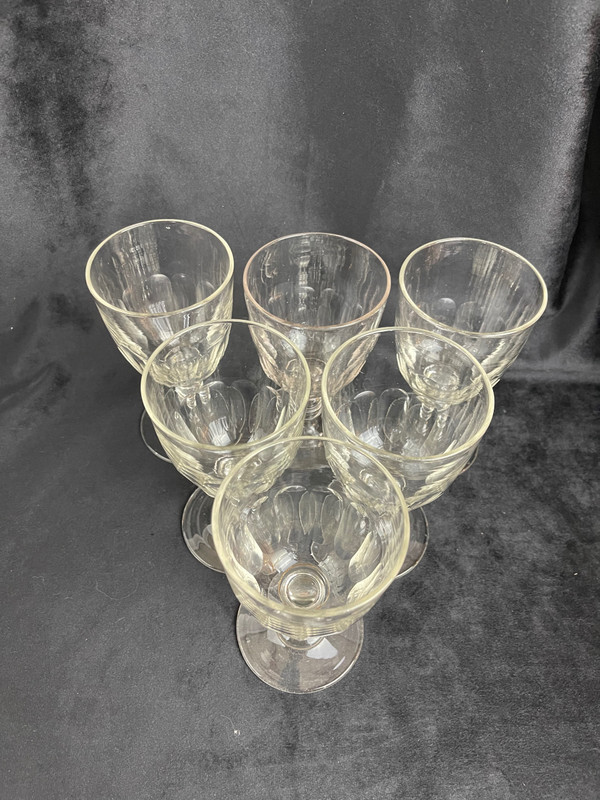 Set of 6 Baccarat Médicis glasses