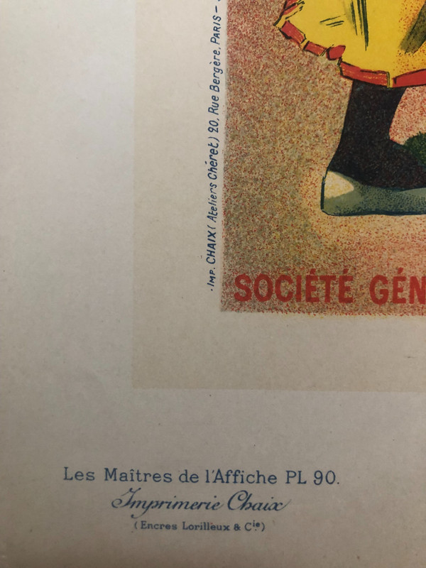 Maitres de l'affiche Tafel 90 Cirage Jacquot von Lucien Lefevre 1897